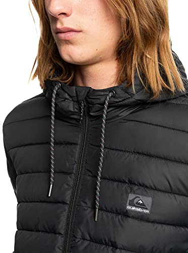 Quiksilver - Chaqueta Acolchada - Hombre - M - Negro