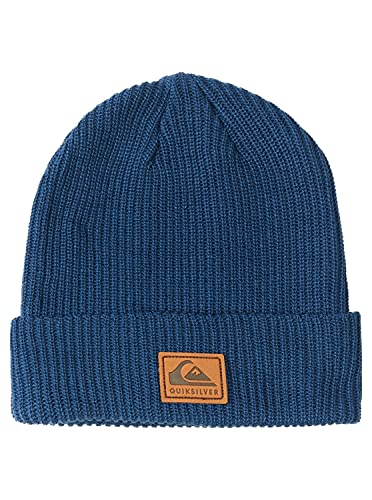 Quiksilver - Gorro con Dobladillo - Hombre - ONE SIZE - Azul