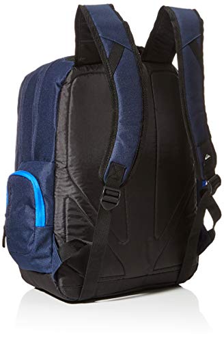 Quiksilver Schoolie, Mochila. para Hombre, Navy Blazer Heather, Einheitsgröße