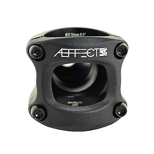 RaceFace Aeffect MTB Downhill Bike Bicycle Stem 35x50mm Plus and Minus 6 Degree Black, RF1802