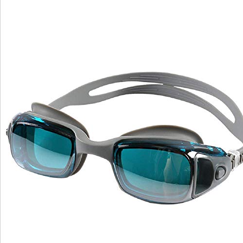 Rain & Star Pro Gafas de Natación para Adultos-Lentes Espejo- Anti-Nieble-Hermético-Ajustable-Crystal Clear Vision, protección UV,Prevención del Agua, Estuche Protector Gratuito, Verano(Rosa)