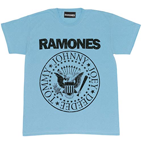 Ramones Sello Camiseta de los Muchachos Cielo Azul 116 | Punk Rock, Banda Merch, tamaños del niño, Idea del Regalo de cumpleaños para los Muchachos