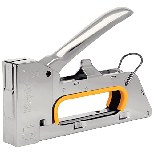 Rapid 20510450 - Grapadora Manual R23 PRO All Steel Tacker Blíster Touch & Feel, Multicolor