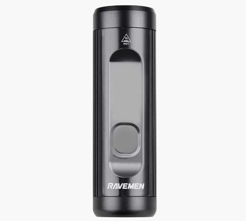 RAVEMEN Cr900 Faro Bicicleta, Adultos Unisex, Negro