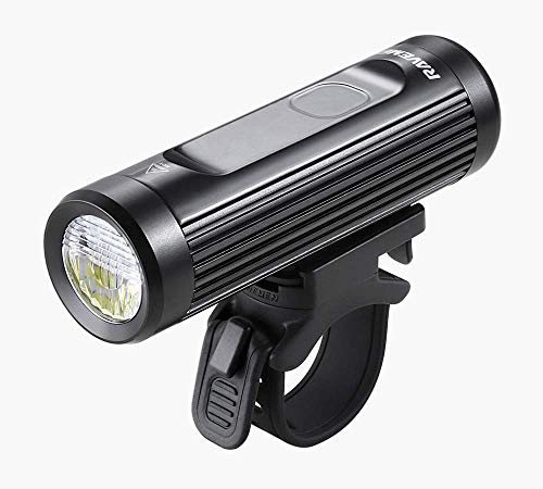 RAVEMEN Cr900 Faro Bicicleta, Adultos Unisex, Negro