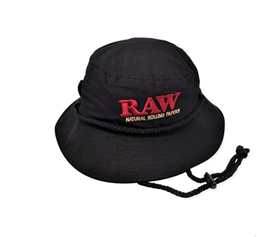 RAW Sombrero de cubo de fumador (negro)