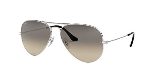 Ray-Ban RB3025-W3277-58 Gafas de Sol, Plateado, 0 Unisex