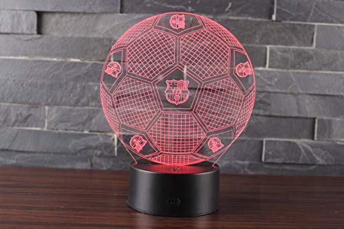 Ray-Velocity 3D Lámpara de Escritorio Mesa 7 cambiar el color botón táctil de escritorio del USB LED lámpara de tabla ligera para el Hogar Decoración Niños