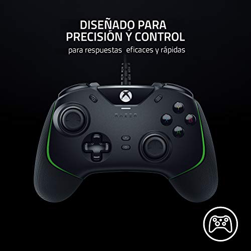 Razer Wolverine V2 - Mando de juegos con cable para Xbox One + Xbox Series X / S + PC, 2 botones multifunción, botones de acción y panel de control, modo de gatillo