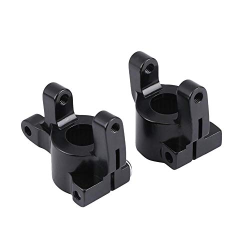 RC Coche C-Hub Delantero, Metal Front C-Hub Carrier Nudillo de Direccion para Axial SCX10 II RC Coche Modelo Partes Accesorios(Negro)