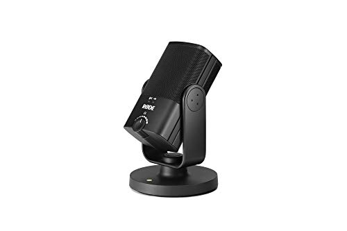 RØDE NT-USB Mini micrófono USB de condensador versátil con calidad de estudio