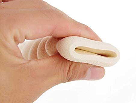 Reccisokz Protector de manija de puerta, 10 unidades, de espuma suave, para niños, color beige