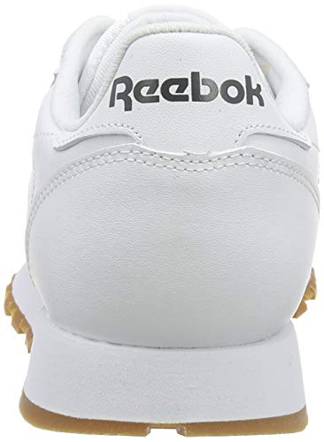 Reebok Classic Lthr 2214, Zapatillas de Trail Running Hombre, Blanco INT White Lt Grey, 44 EU