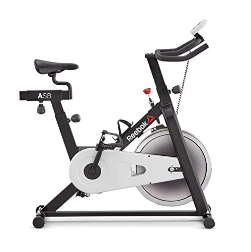 Reebok One AR Sprint Bike - 8 Niveles de inercia - 14 Kg Volante de inercia - 6.5 Kg Sistema de inercia - Peso máximo Usuario 100 Kg - Dimensiones 116x 42x100cm - Pantalla LED - Ruedas de Transporte