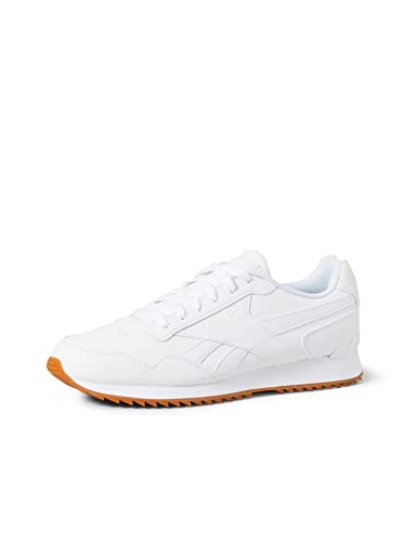 Reebok Royal Glide Ripple Clip, Zapatillas Hombre, White/Gum, 45 EU