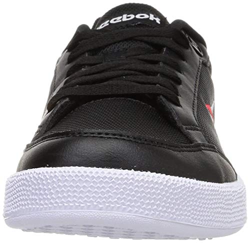 Reebok Smash, Zapatillas de Tenis Unisex Adulto, Core Black/Vector Red/FTWR White, 45.5 EU