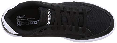 Reebok Smash, Zapatillas de Tenis Unisex Adulto, Core Black/Vector Red/FTWR White, 45.5 EU