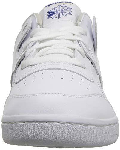 Reebok Workout Plus, Zapatillas de Deporte para Hombre, Blanco (white/royal), 39 EU (6 UK)