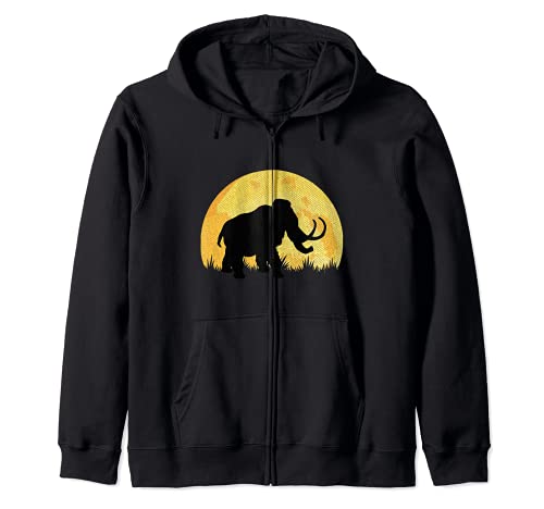 Regalo de mamut de lana de mujer Sudadera con Capucha