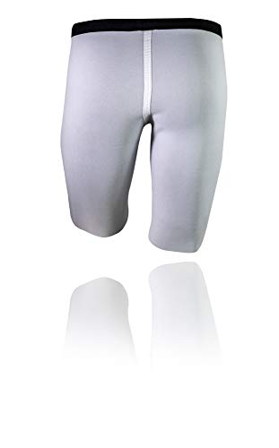 Rehband QD Thermal Shorts Pantalones térmicos, Unisex Adulto, Blanco, Extra-Small