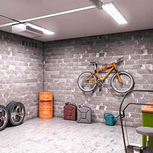 Relaxdays Soporte de pared para bicicletas, Plegable, 30 kg, 19,5 x 44 x 47 cm, Negro