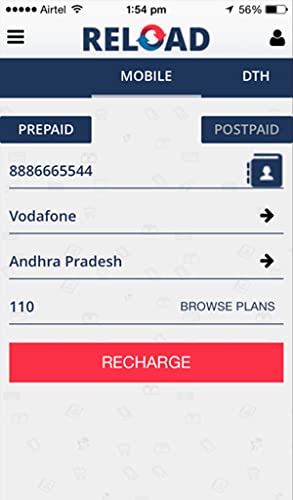 Reload.in Easy Mobile Recharge