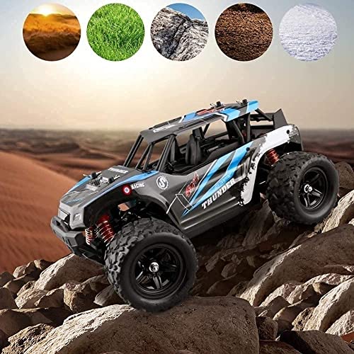 Remote Control Car 1:18 Scale High Speed Car 2.4G 4WD Professional 4x4 RC Car Off Road Car Electric Racing Car Remote Control Model Toys for Boys Kids Gift (Size : 3batterys) (3batterys)