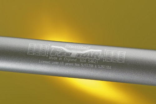 Renthal 602-01-TT, Fatbar 602 Yamaha YZ/YZF 07->, Silver, Gris, 28,6 mm