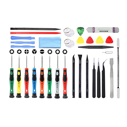 Repair Tools/Kits Herramientas para Reparar JF-8136 32 en 1 Multi-Modelo Disponible Metal + Plastic Desmontar Kit de Herramientas de reparación Fácil de Usar y Reparar.