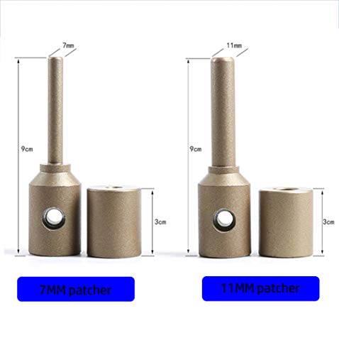 Reparación de tuberías PPR Reparación de herramientas, Soldadura Die Glue Stick Repairer 7 + 11 Die +6 Glue Stick Atrapado/Filling Hole Fuser