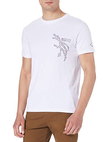 REPLAY M3368 Camiseta, Blanco (001 White), M para Hombre
