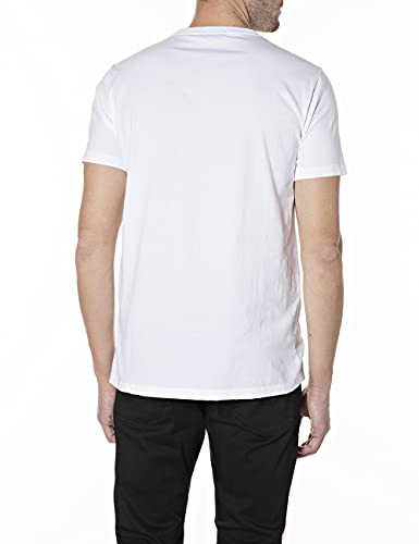 REPLAY M3426 .000.2660 Camiseta, Blanco (001 White), XL para Hombre