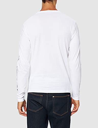 REPLAY M3492 .000.2660 Camiseta, Blanco (001 White), XL para Hombre