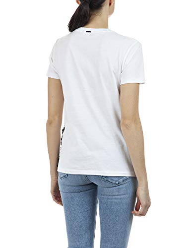 REPLAY W3310l.000.20994 Camiseta, Blanco (001 White), XXS para Mujer