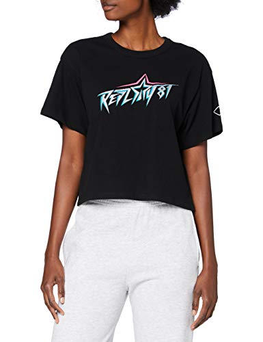 REPLAY W3515a.000.22662 Camiseta, Negro (098 Black), XS para Mujer