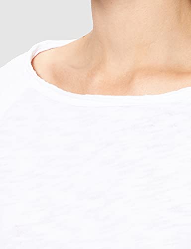 REPLAY W3579 Camiseta, Blanco (001 White), XS para Mujer