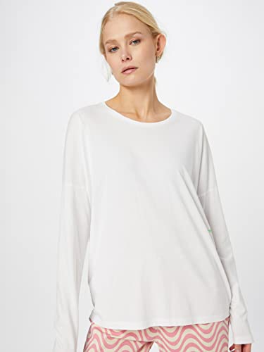 REPLAY W3848C.000.23100G Camiseta, Blanco (001 White), M para Mujer