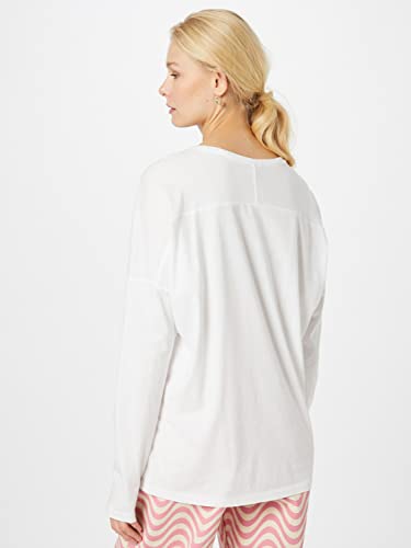 REPLAY W3848C.000.23100G Camiseta, Blanco (001 White), M para Mujer