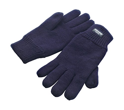 Result Guantes de Thinsulate Modelo R147, Unisex, R147X, Azul Marino, S/M