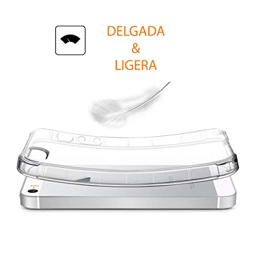 REY Funda Carcasa Gel Transparente para Samsung Galaxy J4 Plus/Galaxy J4 Core, Ultra Fina 0,33mm, Silicona TPU de Alta Resistencia y Flexibilidad