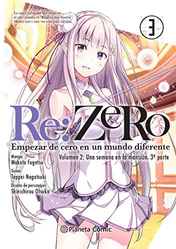 Re:Zero Chapter 2 nº 03: Empezar de cero en un mundo diferente. Volumen 2: Una semana en la mansión. 3ª parte (Manga Shonen)