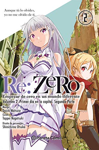 Re:Zero nº 02: Empezar de cero en un mundo diferente. Volumen 2. Primer día en la capital. Segunda parte (Manga Shonen)