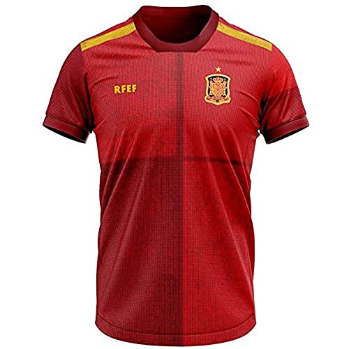 RFEF - Camiseta réplica oficial de la primera equipación de la selección española en la Euro 2020