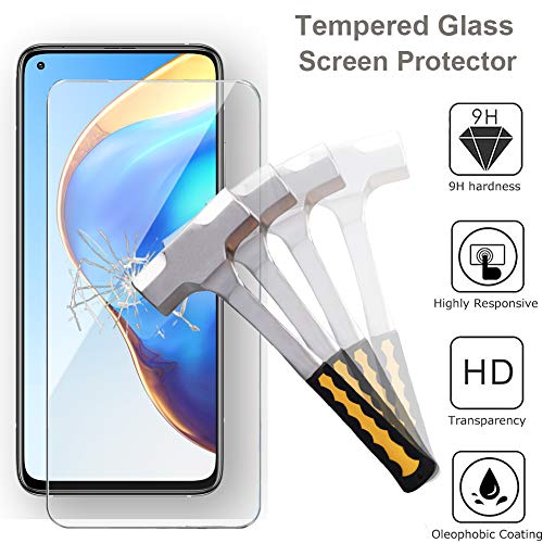 Richgle Funda Xiaomi Mi 10T 5G / Mi 10T Pro 5G & Templado Protector de Pantalla, Slim Suave TPU Silicona Protectora Funda Case Slim Cover para Mi 10T 5G / Mi 10T Pro 5G - Gris Lavanda RG80729