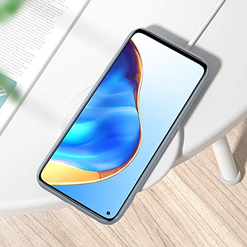 Richgle Funda Xiaomi Mi 10T 5G / Mi 10T Pro 5G & Templado Protector de Pantalla, Slim Suave TPU Silicona Protectora Funda Case Slim Cover para Mi 10T 5G / Mi 10T Pro 5G - Gris Lavanda RG80729