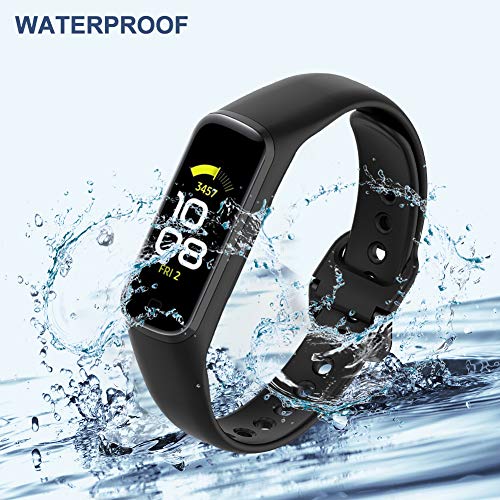 RIOROO Correa Compatible para Samsung Galaxy Fit 2 para Mujer Hombre, Silicona Pulsera de Repuesto Banda de Reemplazo Deportivo para Galaxy Fit 2 (SM-R220)