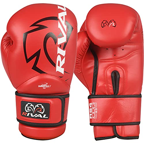 RIVAL Boxeo RS4 Aero Sparring Guantes 2-12 oz - Rojo