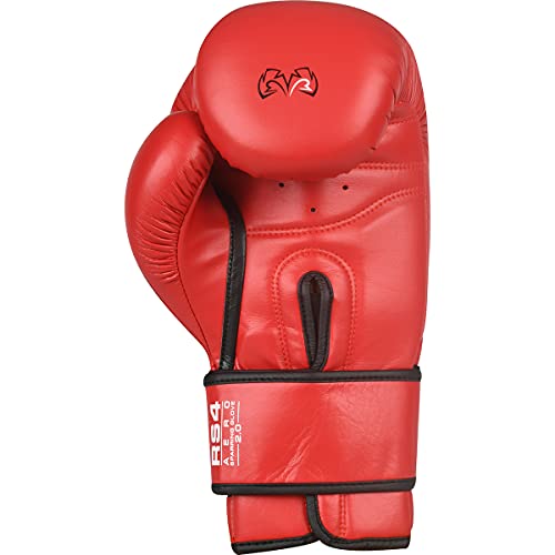 RIVAL Boxeo RS4 Aero Sparring Guantes 2-12 oz - Rojo