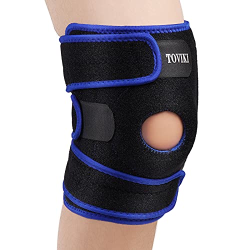 Rodillera Deportivas Rodilleras Menisco y Ligamento Rodilleras Ortopedicas para Hombre y Mujer con Correa Ajustable Tira de Silicona Antideslizante para Correr, Entrenamiento