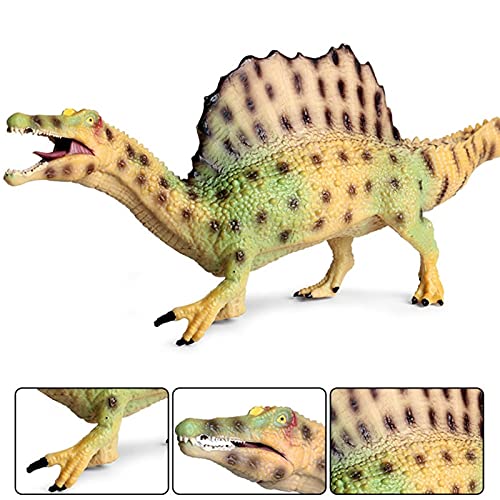 ROIY Dinosaurio Juguete Indoraptor Jurásico Mundo, Simulación Pintado a Mano Real Sientición Dinosaurio Juguete Realista Animal Decorativo Regalo para Niños Niños Niños Niños Educativo Dino Juguete